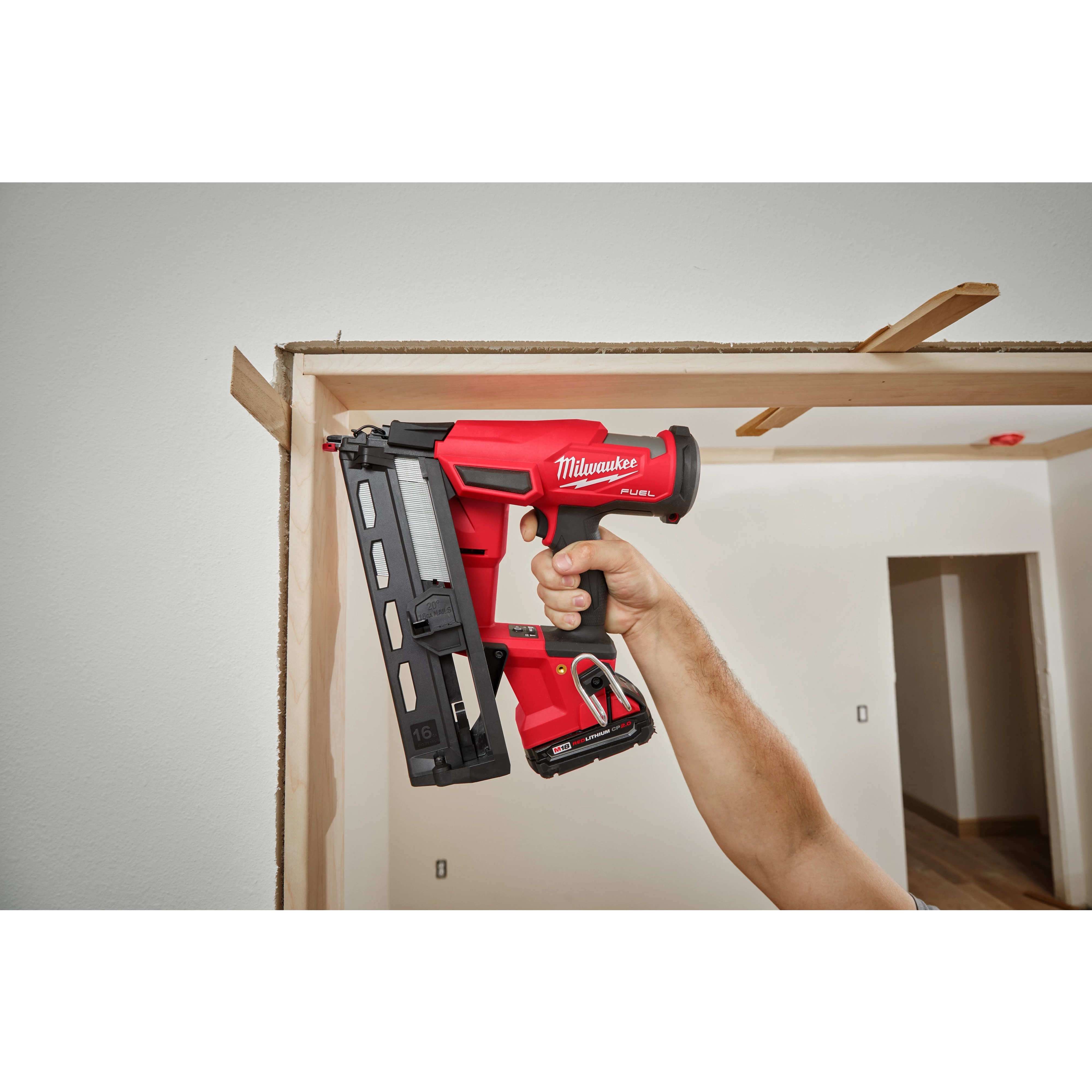 Milwaukee 2841-20 M18 FUEL™ 16 Gauge Angled Finish Nailer (Tool Only) - Edmondson Supply