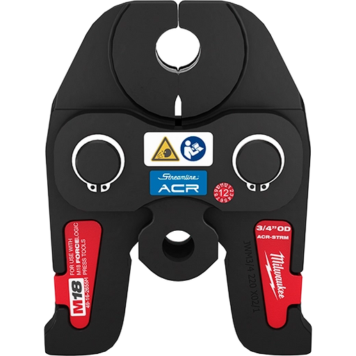 Milwaukee 49-16-2655M Streamline® ACR Press Jaw for M18™ FORCE LOGIC™ Press Tools 3/4" - Edmondson Supply