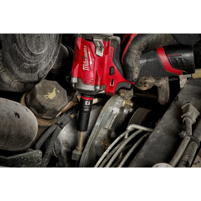 Milwaukee 49-66-7015 29PC SHOCKWAVE™ Impact Duty 1/2" Drive Metric Deep 6 Point Socket Set - Edmondson Supply