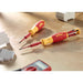 Wiha Tools 28393 7-Piece Insulated SlimLine Ultra-Driver Blade Set Slotted, Phillips - Edmondson Supply