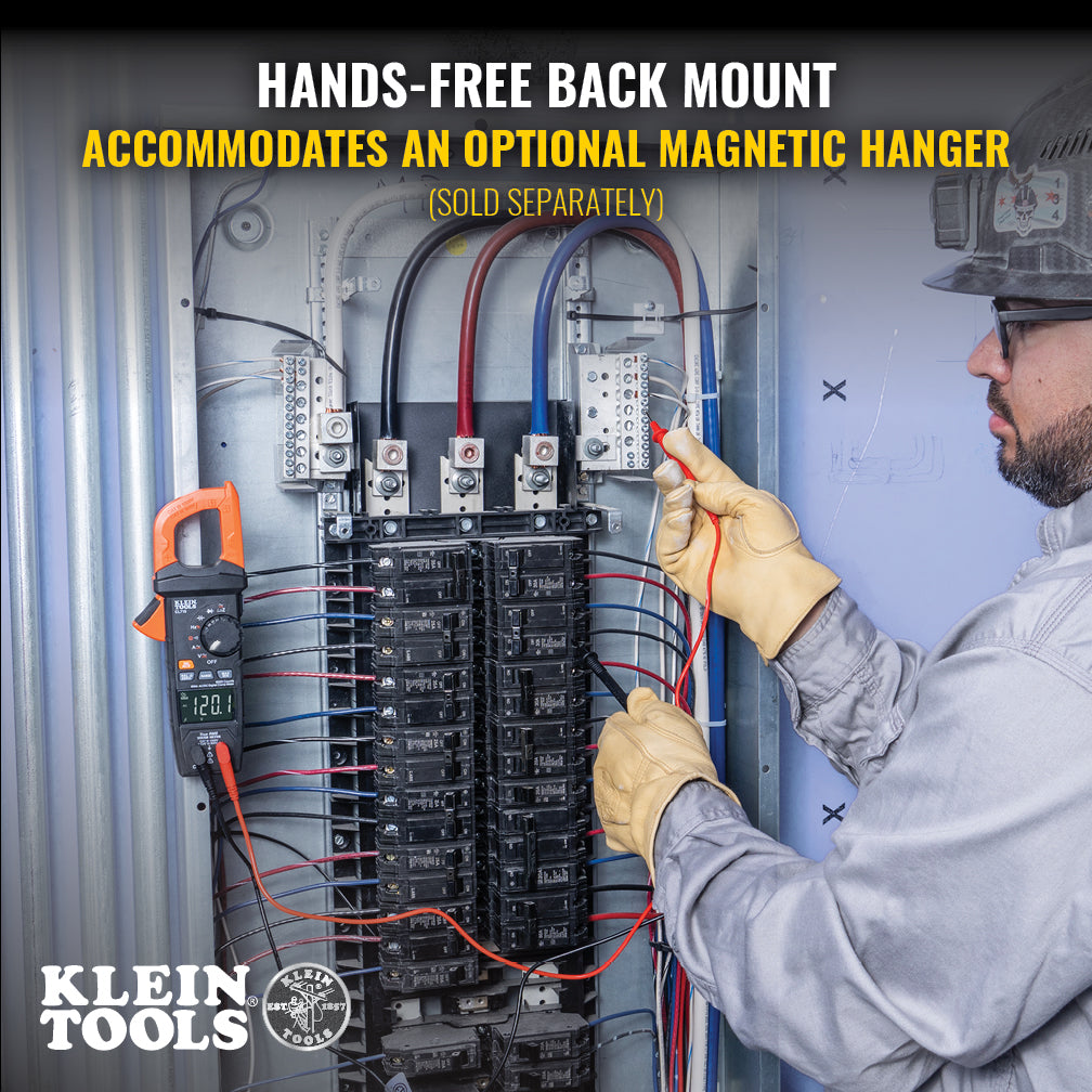 Klein Tools CL710 600A AC/DC Auto-Ranging Digital Pro Clamp Meter - Edmondson Supply