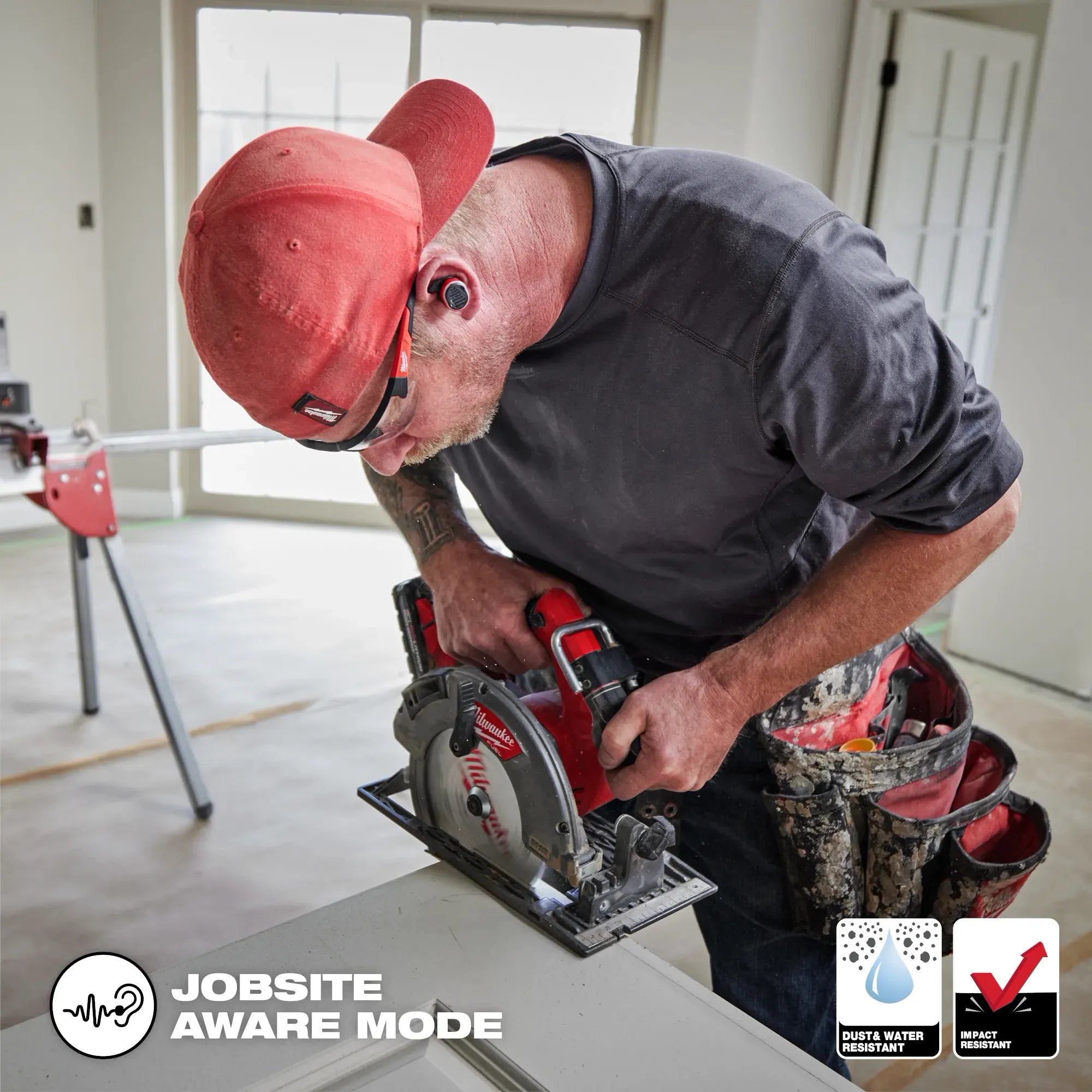 Milwaukee 2191-21 REDLITHIUM™ USB Bluetooth® Jobsite Ear Buds - Edmondson Supply