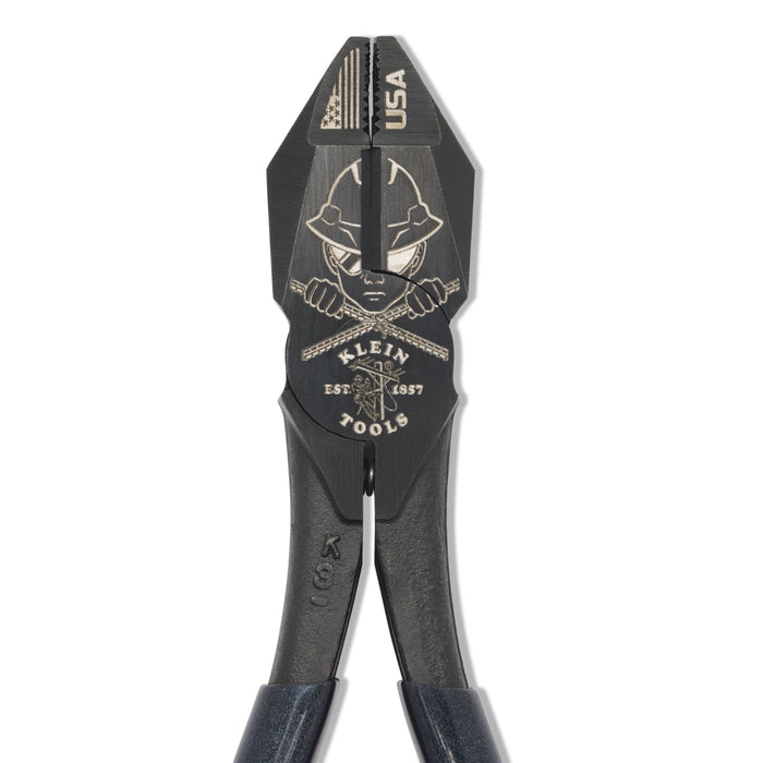Klein Tools D20007CST1 Limited Edition Ironworker Pliers, Heavy-Duty Cutting, 9-Inch - Edmondson Supply