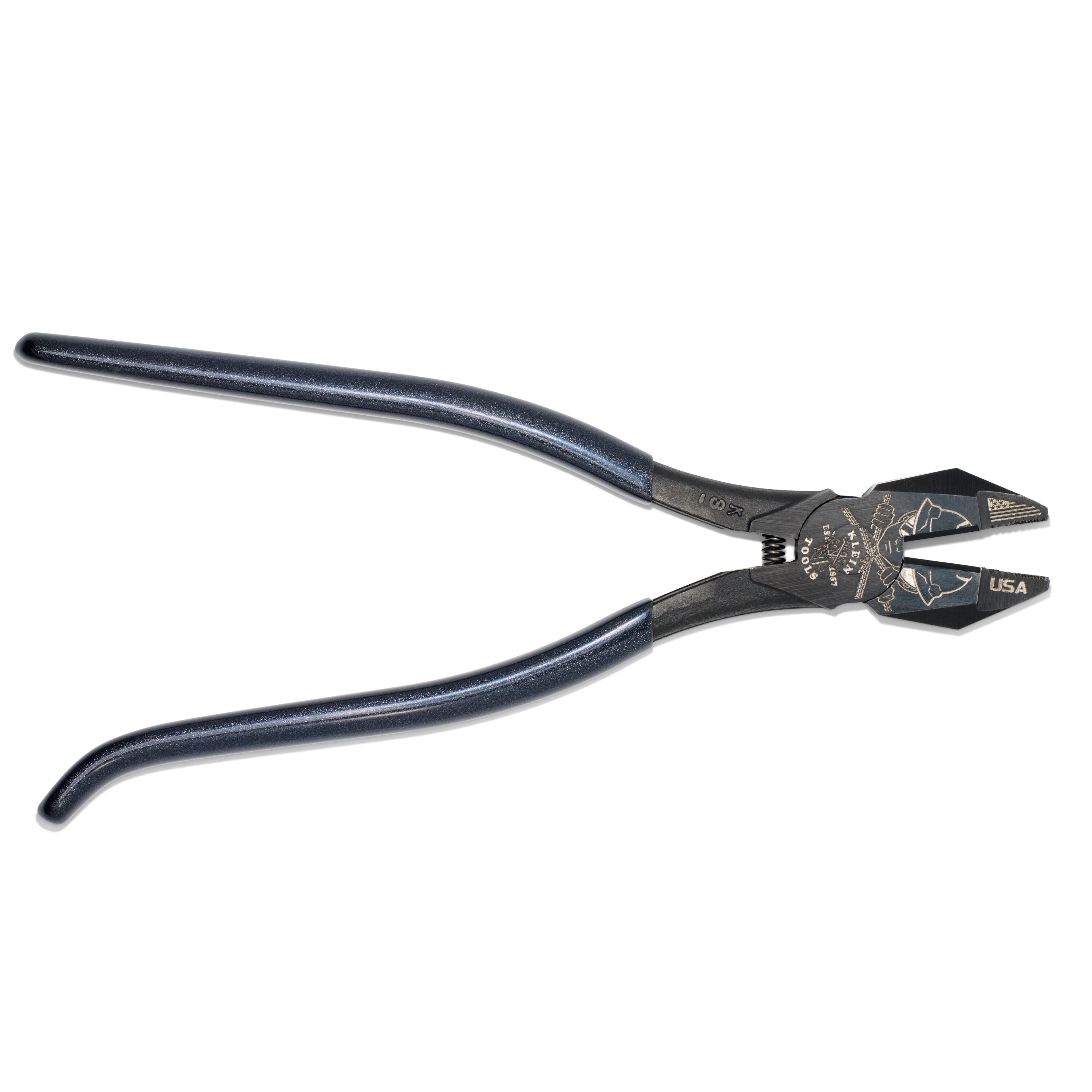 Klein Tools D20007CST1 Limited Edition Ironworker Pliers, Heavy-Duty Cutting, 9-Inch - Edmondson Supply