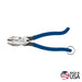 Klein Tools D213-9STT Ironworker's Pliers with Tether Ring - Edmondson Supply