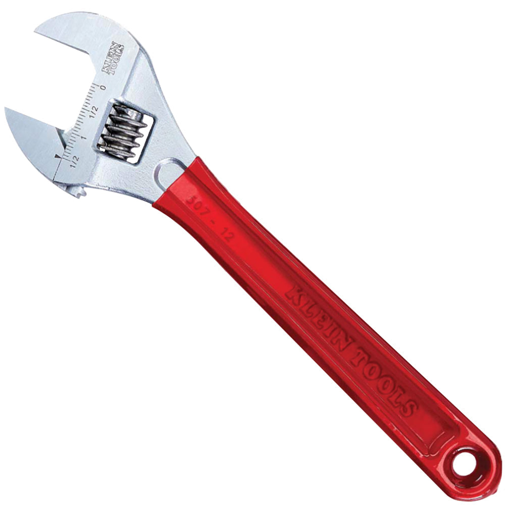 Klein Tools D507-12 Adjustable Wrench Extra Capacity, 12-Inch - Edmondson Supply