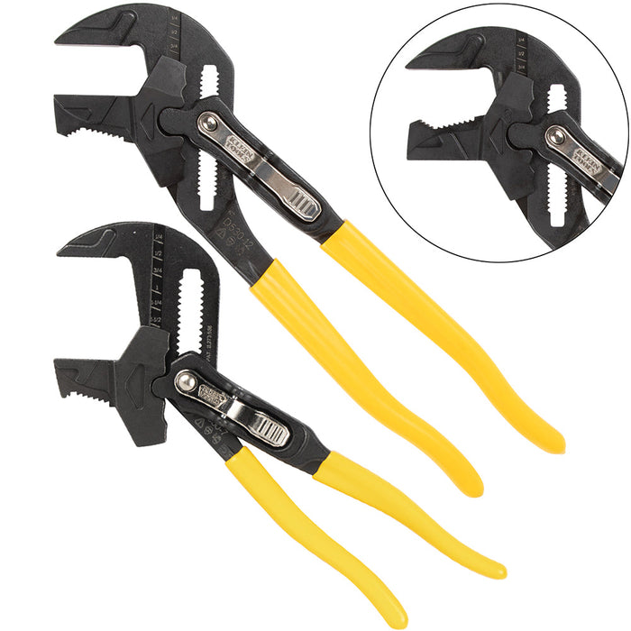 Klein Tools D53002KIT Plier Wrench Set, 2-Piece - Edmondson Supply