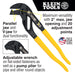 Klein Tools D53002KIT Plier Wrench Set, 2-Piece - Edmondson Supply