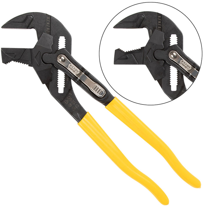 Klein Tools D53012 Plier Wrench, 12-Inch - Edmondson Supply