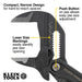 Klein Tools D5317 Compact Plier Wrench, 7-Inch - Edmondson Supply