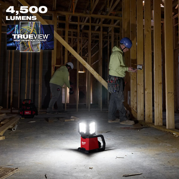 Milwaukee 2368-20 M18™ ROVER™ Dual Power Triple-Panel Flood & Area Light - Edmondson Supply