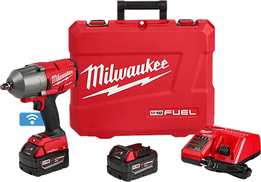 Milwaukee 2863-22 M18 FUEL™ w/ ONE-KEY™ High Torque Impact Wrench 1/2" Friction Ring Kit - Edmondson Supply