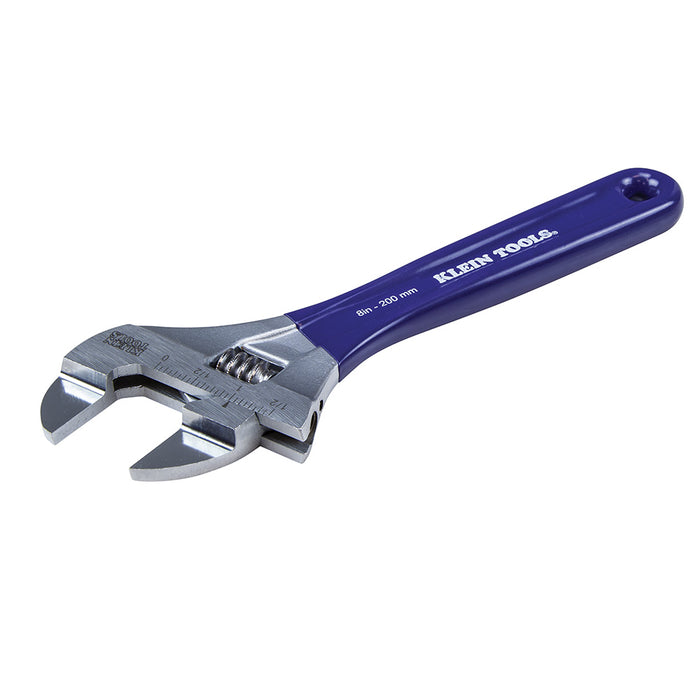 Klein Tools D86936 Slim-Jaw Adjustable Wrench, 8-Inch - Edmondson Supply