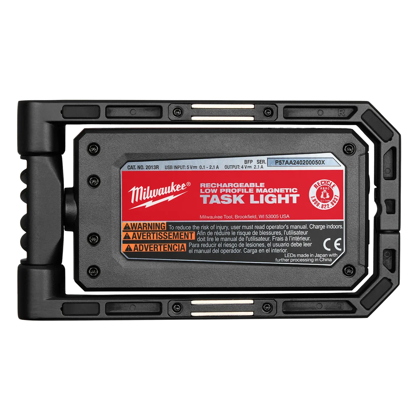 Milwaukee 2013R Milwaukee® Rechargeable Low-Profile Magnetic Task Light - Edmondson Supply