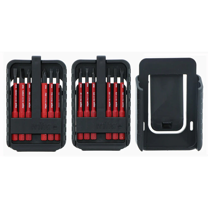 Wiha Tools 28348 12-Piece Insulated SlimLine Blade Belt Set - Edmondson Supply