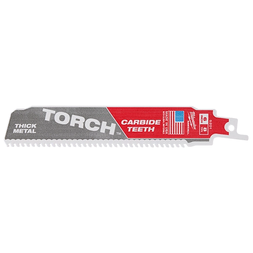 Milwaukee 48-00-5302 SAWZALL® TORCH™ Carbide Blades 9" 8TPI 3-PK - Edmondson Supply