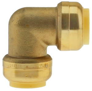 Boshart BPF-E07NL 3/4" Push-Fit CTS 90° Elbow, No Lead - Edmondson Supply