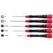 Wiha Tools 26195 5 Piece PicoFinish Slotted and Phillips Precision Screwdriver Set - Edmondson Supply