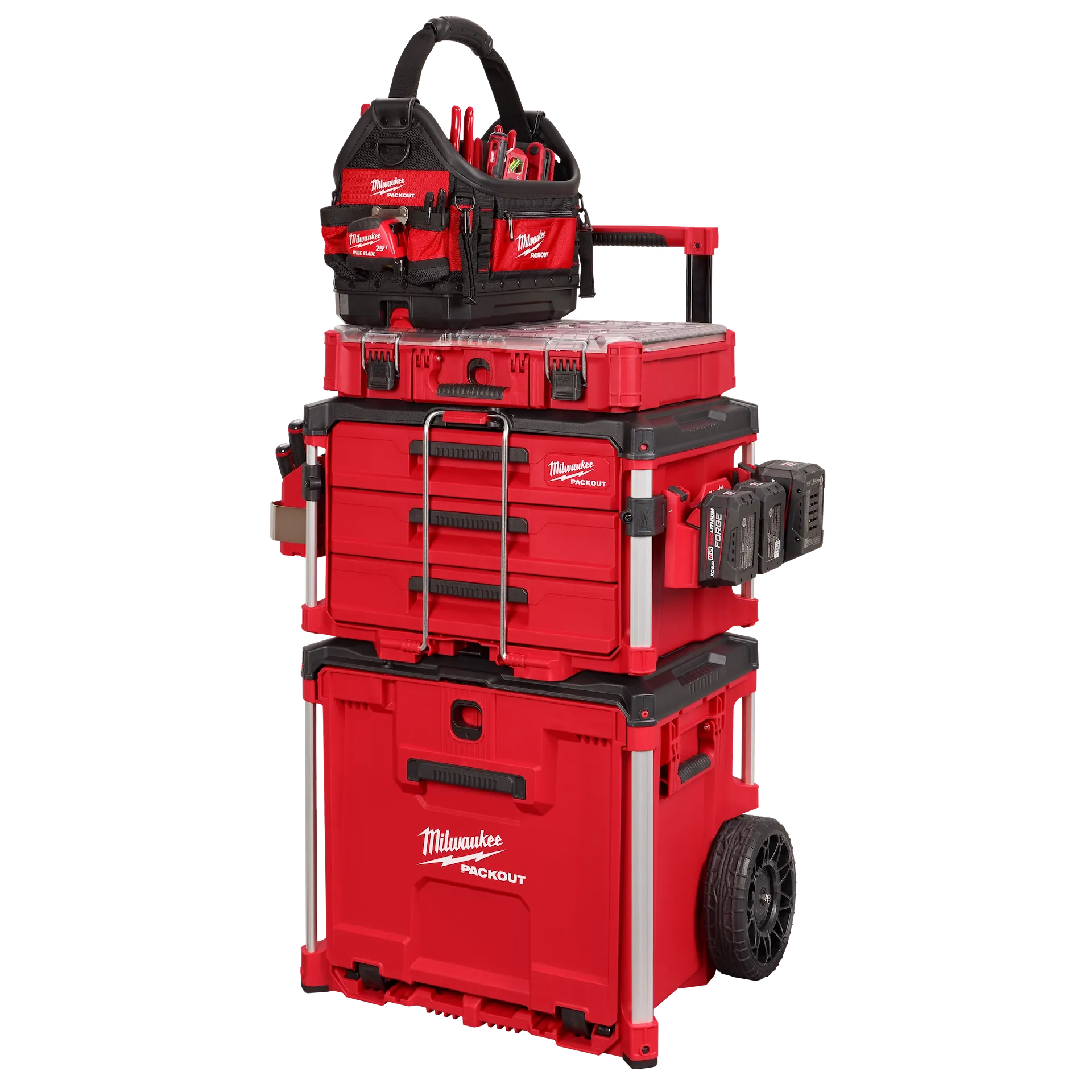 Milwaukee 48-22-8420 PACKOUT™ Rolling Drawer Tool Box - Edmondson Supply