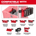Milwaukee 48-22-8420 PACKOUT™ Rolling Drawer Tool Box - Edmondson Supply