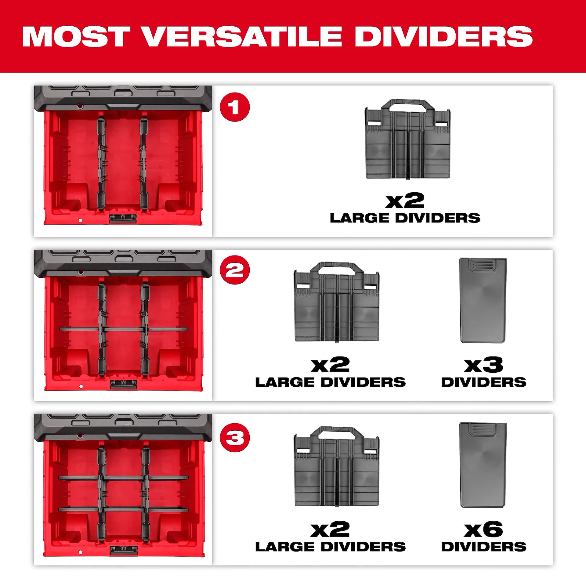 Milwaukee 48-22-8420 PACKOUT™ Rolling Drawer Tool Box - Edmondson Supply