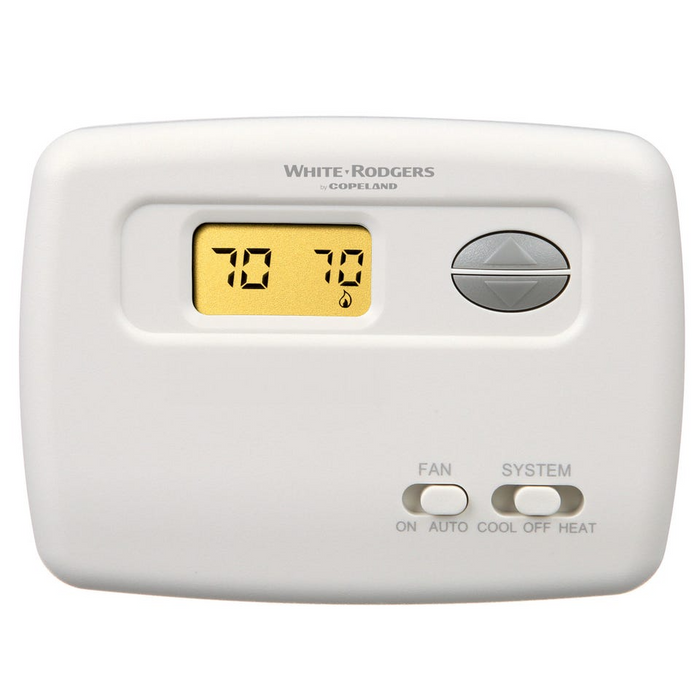 Copeland White-Rodgers 1F78-144 70 Series Non-Programmable Thermostat, 1 Heat - 1 Cool - Edmondson Supply