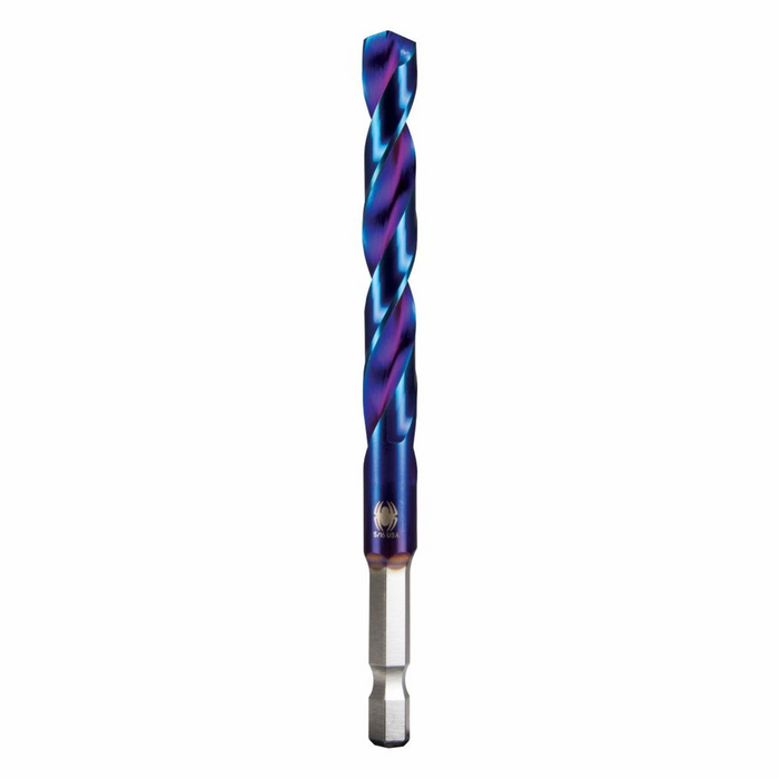 SPYDER 19013 5/16" x 4" HSS Twist Drill Bit Stinger™ Mach-Blue™ - Edmondson Supply