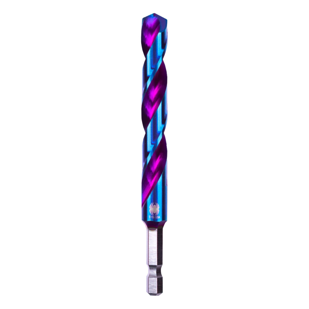 SPYDER 19015 7/16" x 4-9/16" HSS Twist Drill Bit Stinger™ Mach-Blue™ - Edmondson Supply