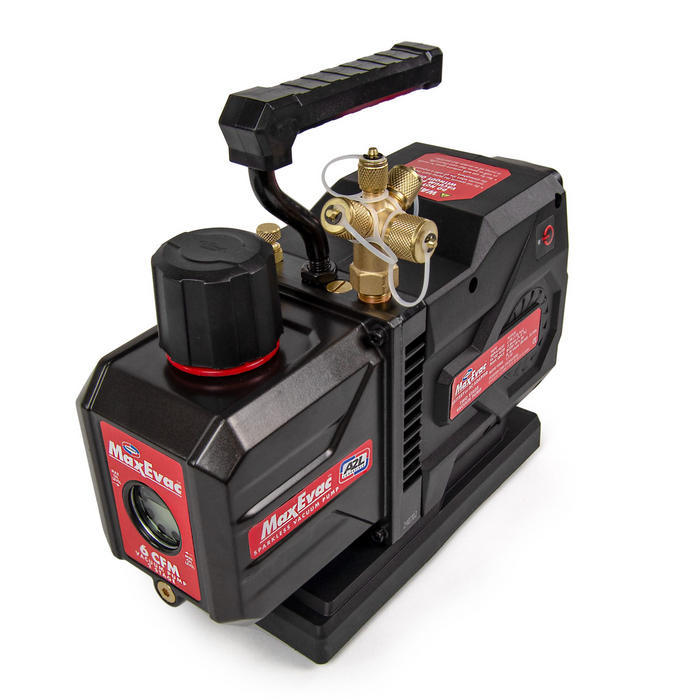 Uniweld MEVP6SB 6 CFM, 2-Stage Sparkless Battery Powered Vacuum Pump - Edmondson Supply