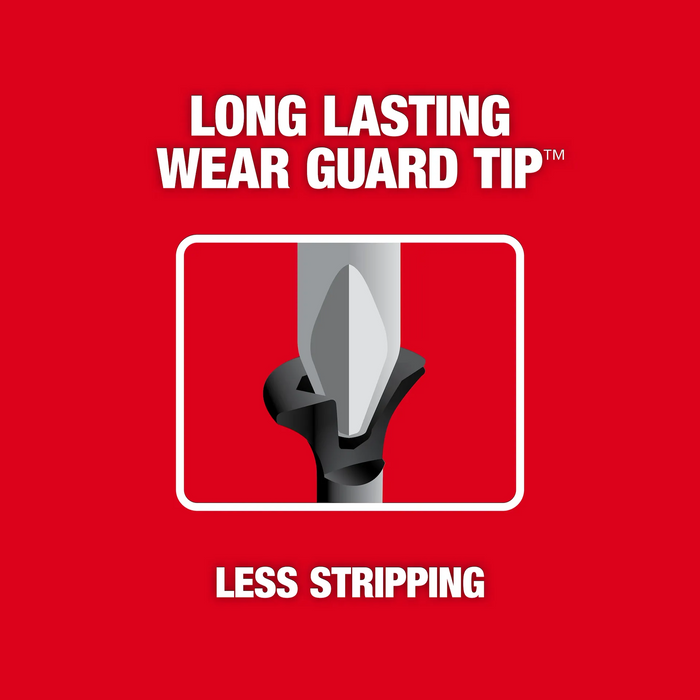 Milwaukee 48-32-4562 SHOCKWAVE™ Impact Phillips Bit, 3.5 in, PH2 (1-pack) - Edmondson Supply