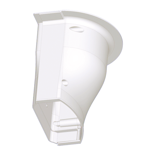 RectorSeal CGSTI 4.5" SOFFIT INLET WHITE - Edmondson Supply