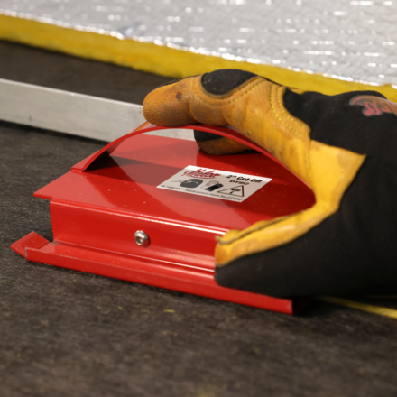 Malco Tools DT2C Malco 2″ Cut-Off Duct Board Cutting Tool – Red - Edmondson Supply