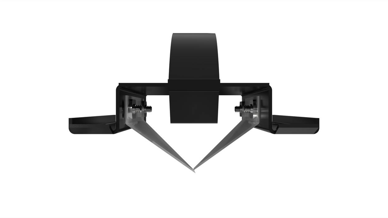 Malco Tools DT15V Malco 1.5″ V – Cut Duct Board Cutting Tool – Black - Edmondson Supply