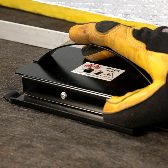 Malco Tools DT2V Malco 2″ V – Cut Duct Board Cutting Tool – Black - Edmondson Supply