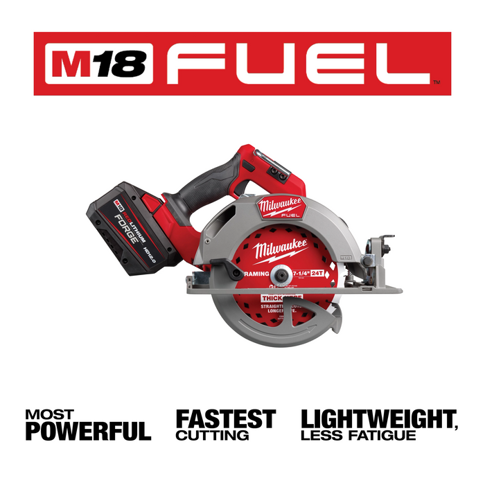 Milwaukee 2834-21HD M18 FUEL™ 7-1/4” Circular Saw Kit - Edmondson Supply