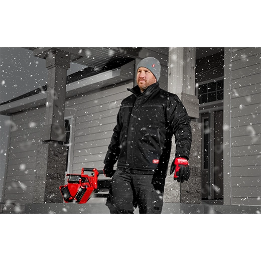 Milwaukee 506G Acrylic Cuffed Beanie - Gray - Edmondson Supply