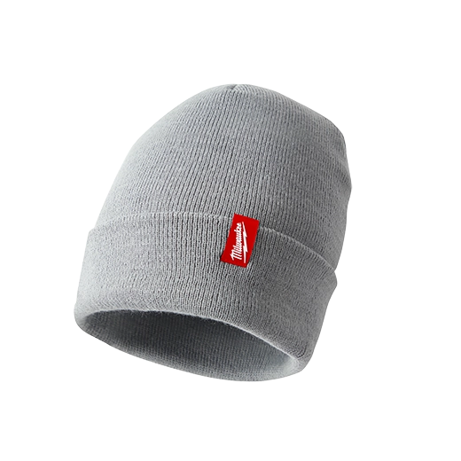 Milwaukee 506G Acrylic Cuffed Beanie - Gray - Edmondson Supply