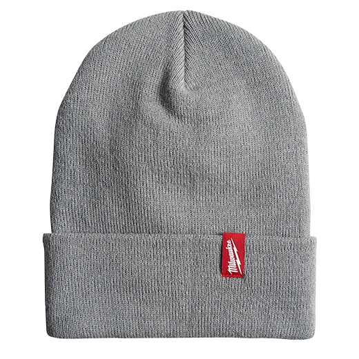 Milwaukee 506G Acrylic Cuffed Beanie - Gray - Edmondson Supply