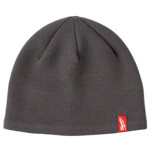 Milwaukee 502G Fleece Lined Beanie - Gray - Edmondson Supply