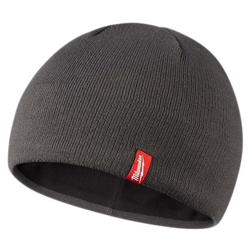 Milwaukee 502G Fleece Lined Beanie - Gray - Edmondson Supply