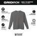 Milwaukee 606G-2X GRIDIRON™ Pocket T-Shirt - Long Sleeve (Gray, Size 2X) - Edmondson Supply