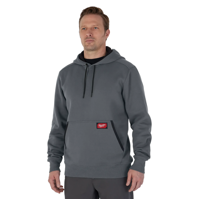 Milwaukee 351G-XL FREEFLEX™ Pullover Hoodie (Gray, Size XL) - Edmondson Supply