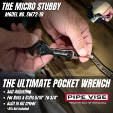 Pipe Vise SW72-19 Micro Stubby with Bit Driver - Edmondson Supply