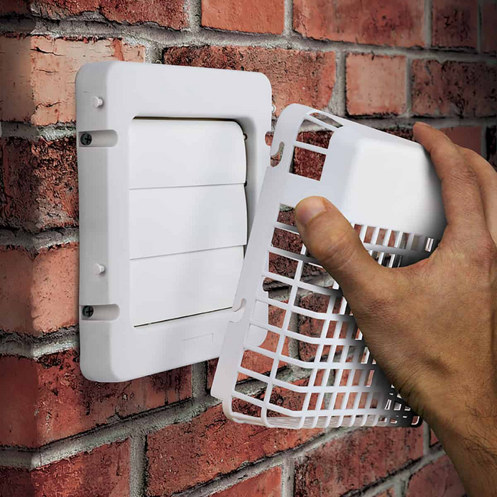 Dundas Jafine PGC4WX ProGard™ Exhaust Cap – White - 4" - Edmondson Supply