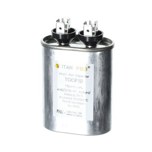 Packard TITAN PRO TOCF10 Run Capacitor 10 MFD 440/370V Oval - Edmondson Supply