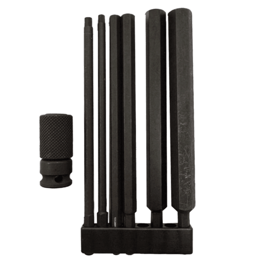 Rack-A-Tiers 72607 Allen Head 7 Piece Driver Bit Kit - Edmondson Supply