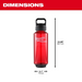Milwaukee 48-22-8373R PACKOUT™ 48oz Bottle with Chug Lid - Edmondson Supply