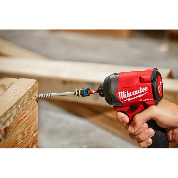 Milwaukee 49-66-4565 2PC SHOCKWAVE™ Impact Duty QUIK-CLEAR™ 2-in-1 Magnetic Nut Driver Set - Edmondson Supply