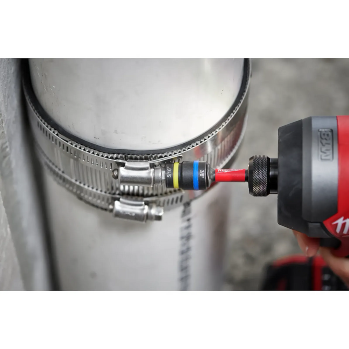 Milwaukee 49-66-4565 2PC SHOCKWAVE™ Impact Duty QUIK-CLEAR™ 2-in-1 Magnetic Nut Driver Set - Edmondson Supply