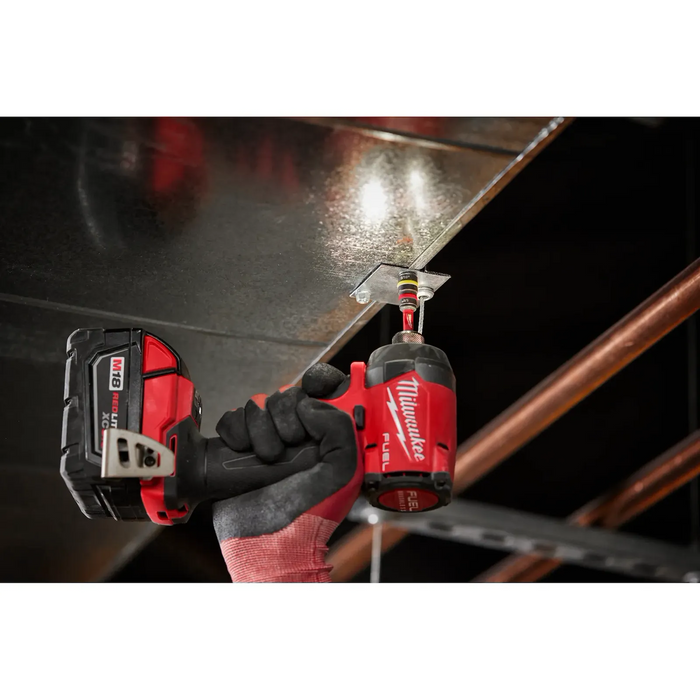 Milwaukee 49-66-4565 2PC SHOCKWAVE™ Impact Duty QUIK-CLEAR™ 2-in-1 Magnetic Nut Driver Set - Edmondson Supply